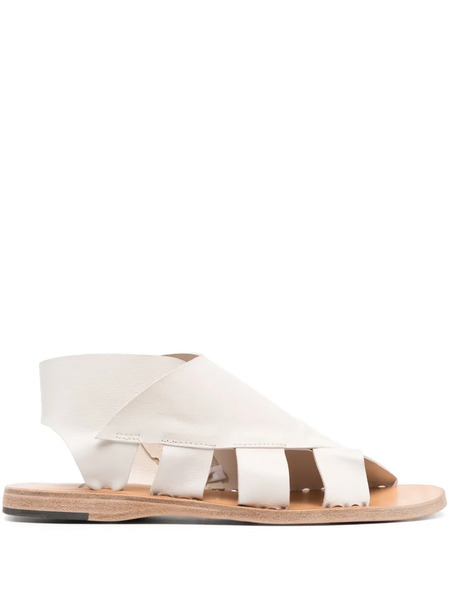  Officine Creative Itaca 70mm Leather Sandals - Neutrals 
