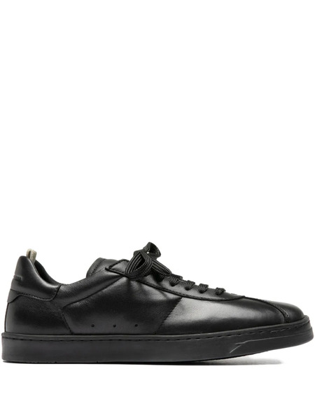  Officine Creative Karma Leather Low-top Sneakers - Black 