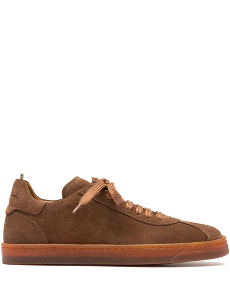  Officine Creative Lace-up Suede Sneakers - Brown 