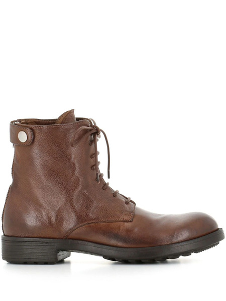  Officine Creative Leather Ankle Boots - Brown 