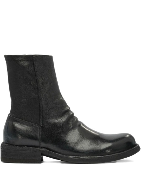  Officine Creative Legrand Leather Ankle Boots - Black 