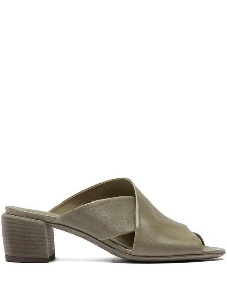  Officine Creative 50mm Hadry 007 Cross-strap Block-heel Sandals - Green 