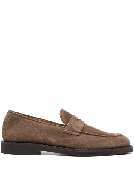  Officine Creative Opera Flexi 101 Suede Loafers - Brown 