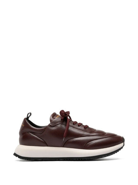  Officine Creative Solstice 101 Leather Sneakers - Brown 