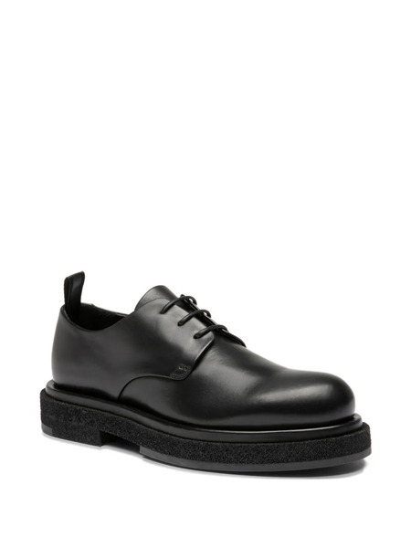  Officine Creative Tonal Lace-up Derby Shoes - Black 