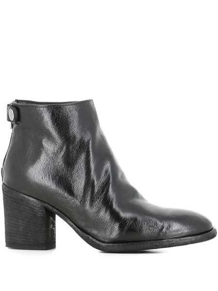  Officine Creative Zip-fastening Block-heel Boots - Black 