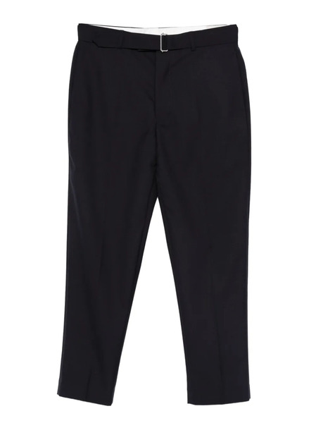  Officine Generale Belted Trousers - Blue 