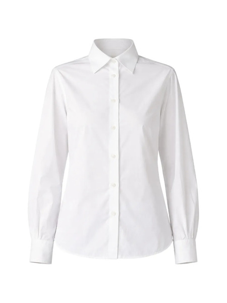  Officine Generale Ella Long-sleeve Shirt - White 