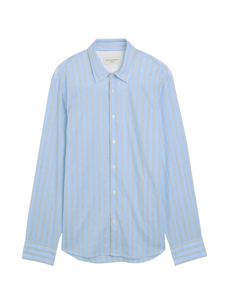 Officine Generale Striped Shirt - Blue 