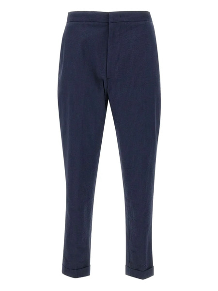  Officine Generale Wool Trousers - Blue 