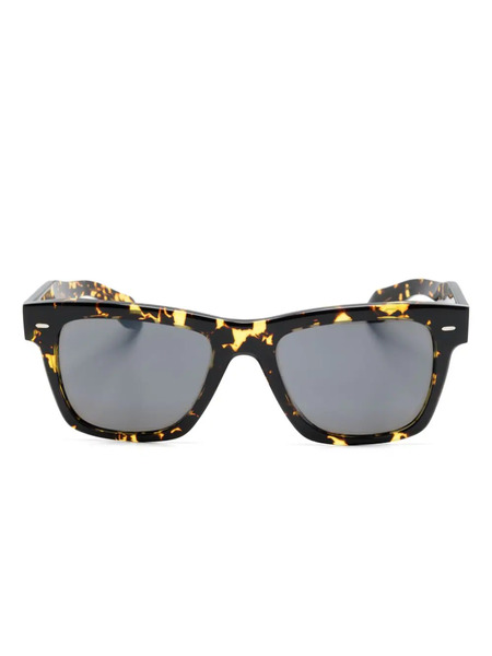  Oliver Peoples N.04 Tortoiseshell-effect Sunglasses - Black 
