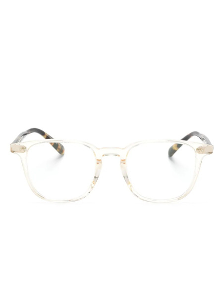  Oliver Peoples Nev Square-frame Glasses - Brown 