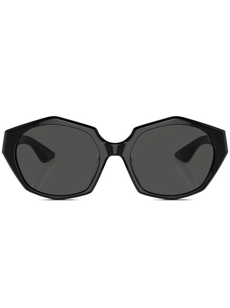  Oliver Peoples 1971 Oversize-frame Sunglasses - Black 