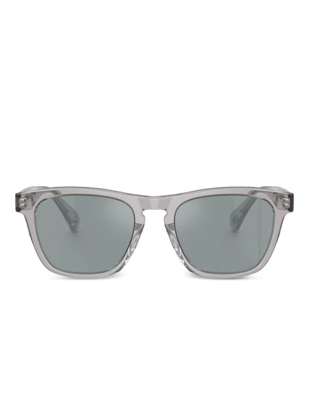  Oliver Peoples R-3 Round-frame Sunglasses - Grey 
