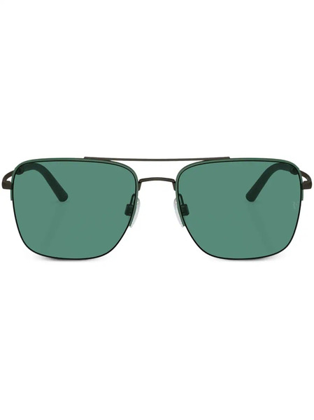  Oliver Peoples R-2 Square-frame Sunglasses - Green 