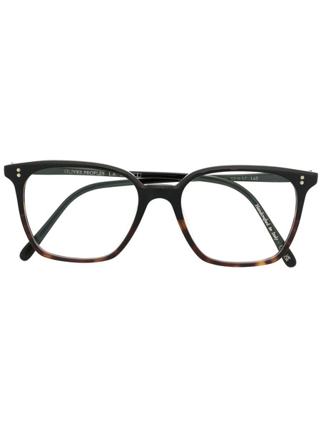  Oliver Peoples Rasey Square-frame Glasses - Black 