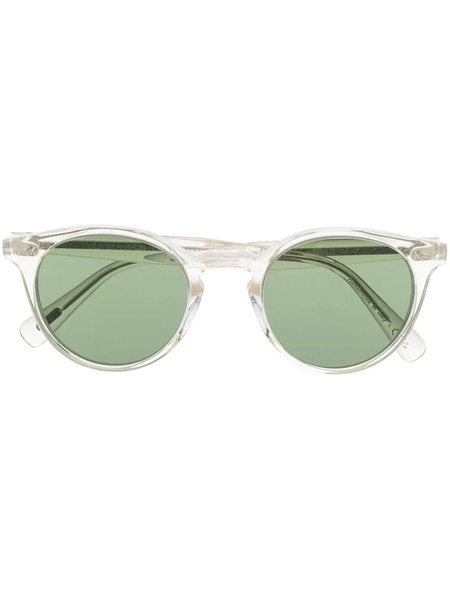  Oliver Peoples Romare Round-frame Sunglasses - Neutrals 