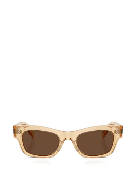 Oliver Peoples Sonia Rectangle-frame Sunglasses - Orange 