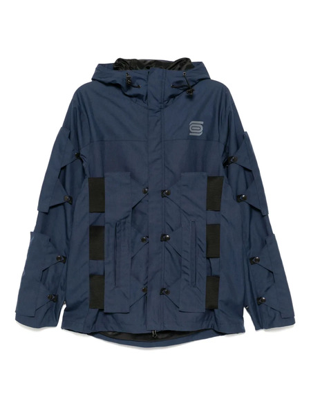  Olly Shinder Crocodile Shell Jacket - Blue 