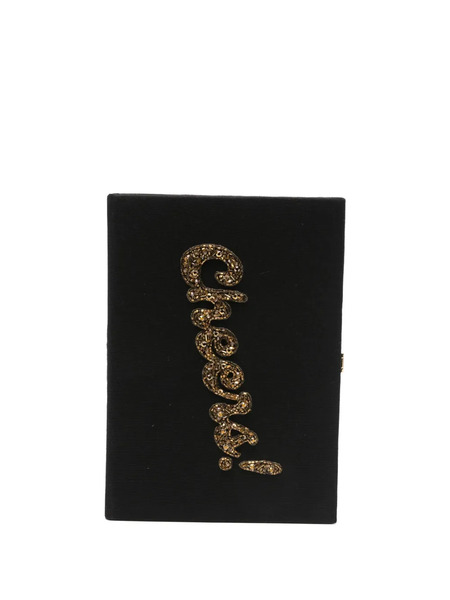  Olympia Le-tan Cheers Beaded Mini Bag - Black 