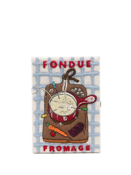  Olympia Le-tan Fondue Fromage Clutch - Neutrals 