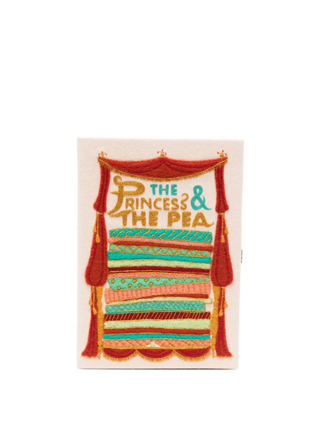  Olympia Le-tan Princess And The Pea Clutch Bag - Neutrals 