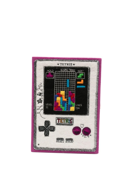  Olympia Le-tan Tetris Clutch Bag - Neutrals 