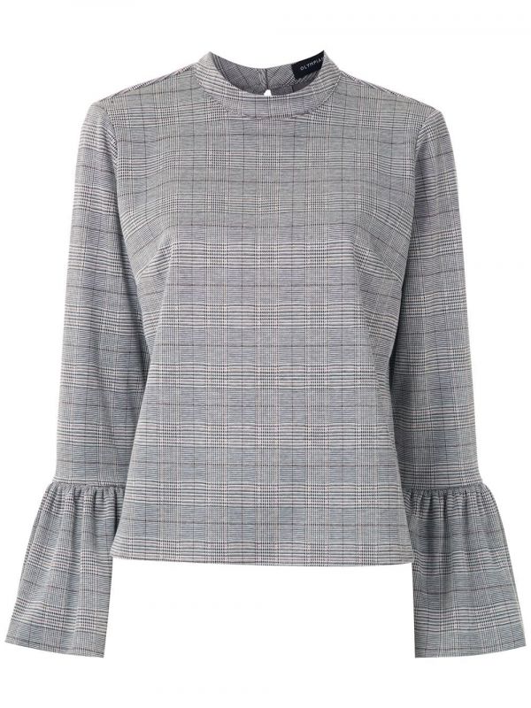  Olympiah Bourbon Long Sleeve Blouse - Multicolour 