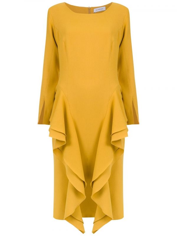  Olympiah Chipre Midi Dress - Yellow 