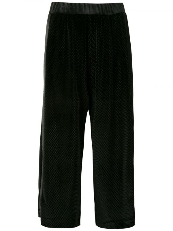  Olympiah Cirque Velour Culottes - Black 