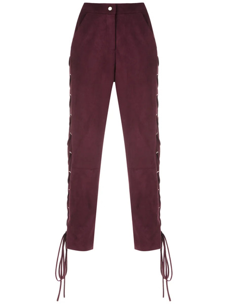  Olympiah Napoles Cropped Trousers - Purple 