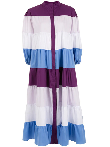  Olympiah Stripe-pattern Shirt Dress - Multicolour 