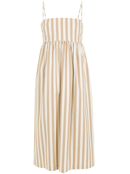  Olympiah Stripe-pattern Sleeveless Dress - Neutrals 