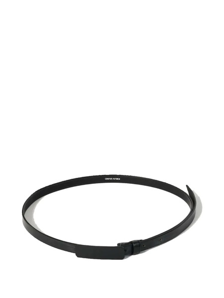  Omar Afridi Buckle Belt - Black 