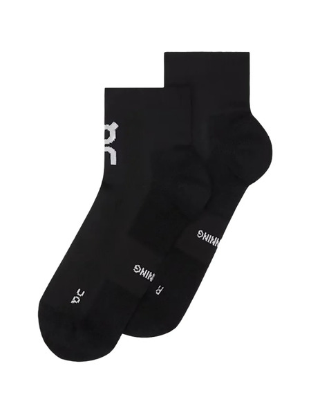  On Core Run Mid Socks - Black 