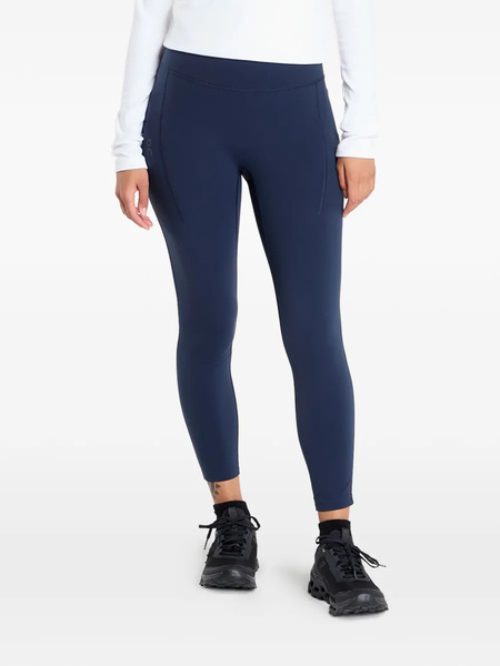  On Logo Performance Leggings - Blue 