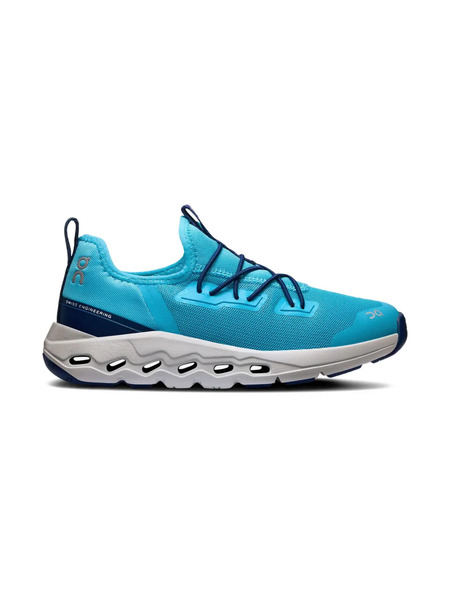  On Running Kids Cloudleap Mesh Running Sneakers - Blue 