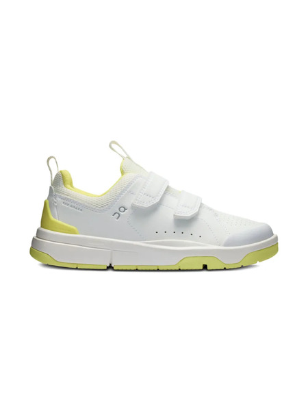  On Running Kids Logo-debossed Trainers - White 