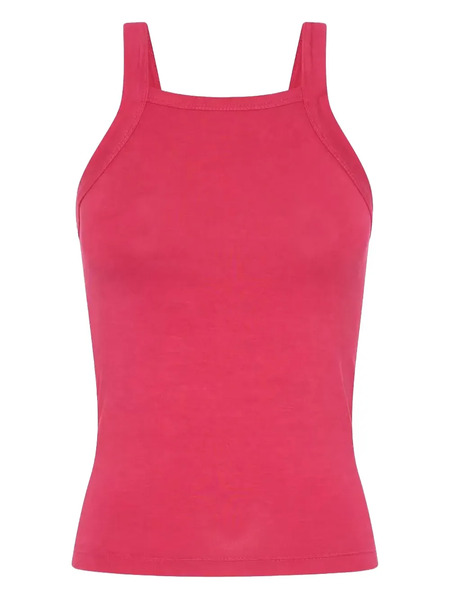  One Teaspoon Smiles Print Tank Top - Red 