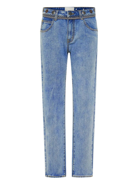  One Teaspoon Truckers Coin-embellishment Jeans - Blue 