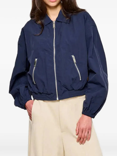  Oof Wear Zip Bomber Jacket - Blue 