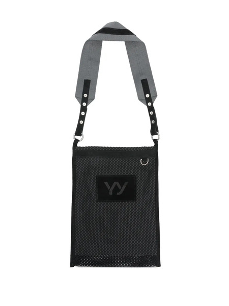  Open Yy Mesh Cross Body Bag - Black 