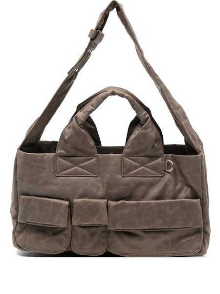  Open Yy Venti Double-handle Messenger Bag - Brown 