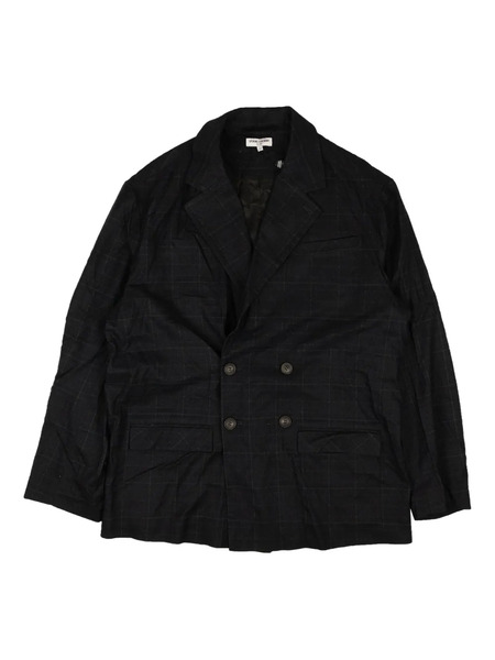  Opening Ceremony Double-breasted Checked Blazer - Green 