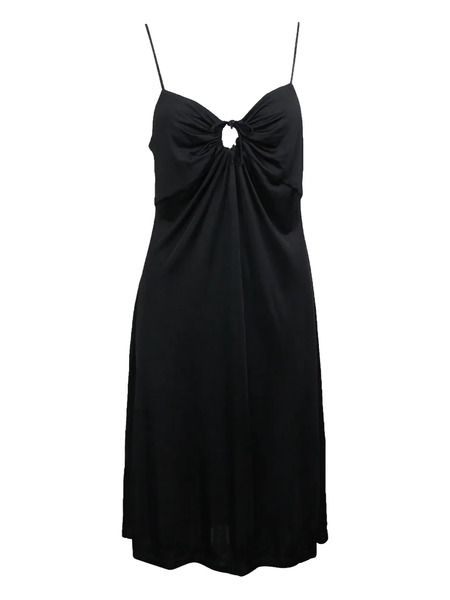  Opening Ceremony Keyhole Spaghetti-straps Dress - Black 