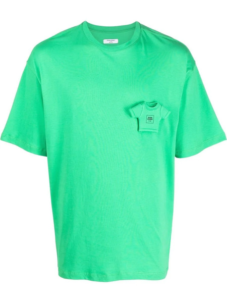  Opening Ceremony Miniature Boxlogo-patch Cotton T-shirt - Green 
