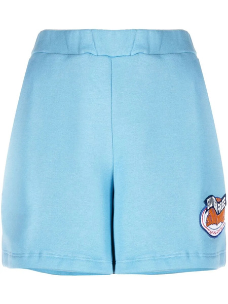  Opening Ceremony Patch-detail Track Shorts - Blue 