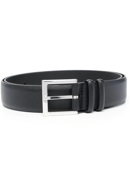  Orciani Buckle-fastening Leather Belt - Black 