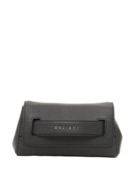 Orciani Gossip Clutch Bag - Black 