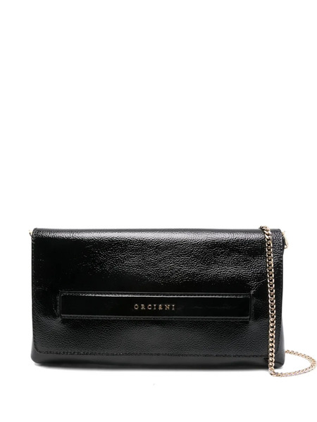  Orciani Leather Clutch Bag - Black 